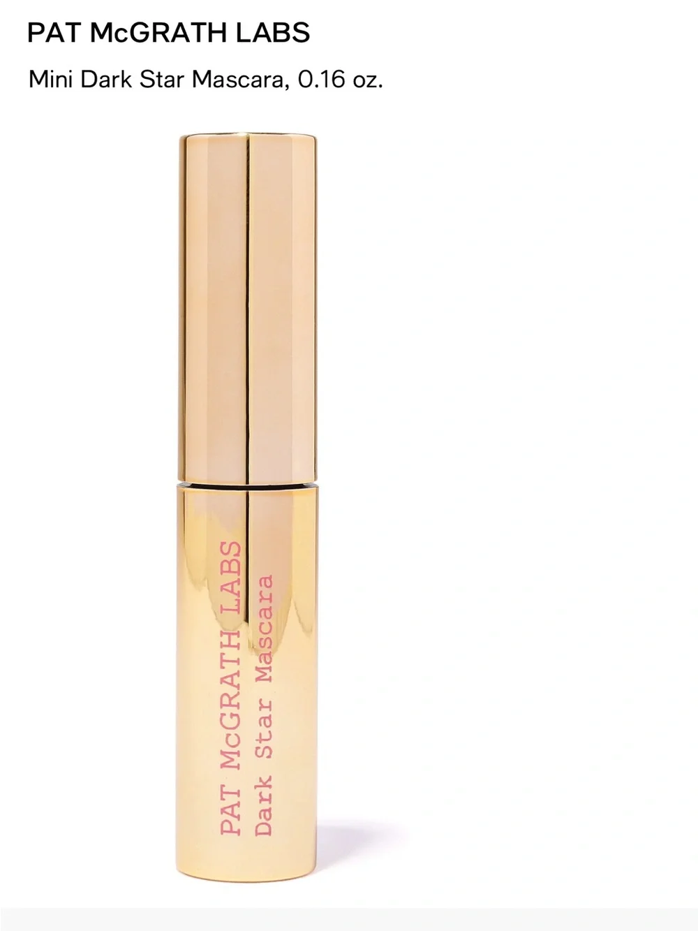 NEW Pat McGrath Dark Star Mini Mascara